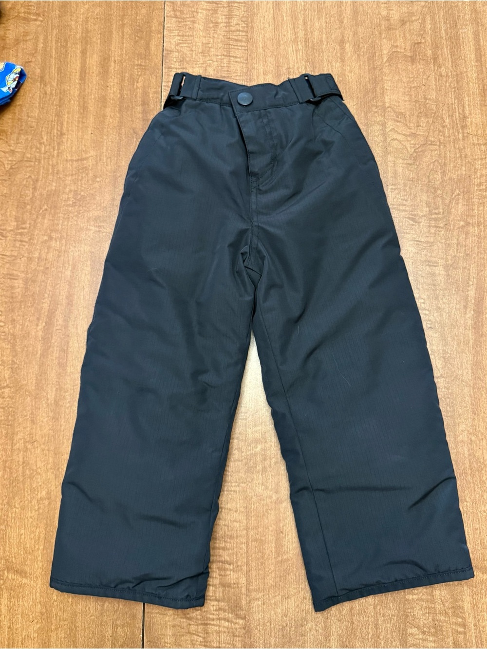 Boys 4T Black Insulated Snow Pants